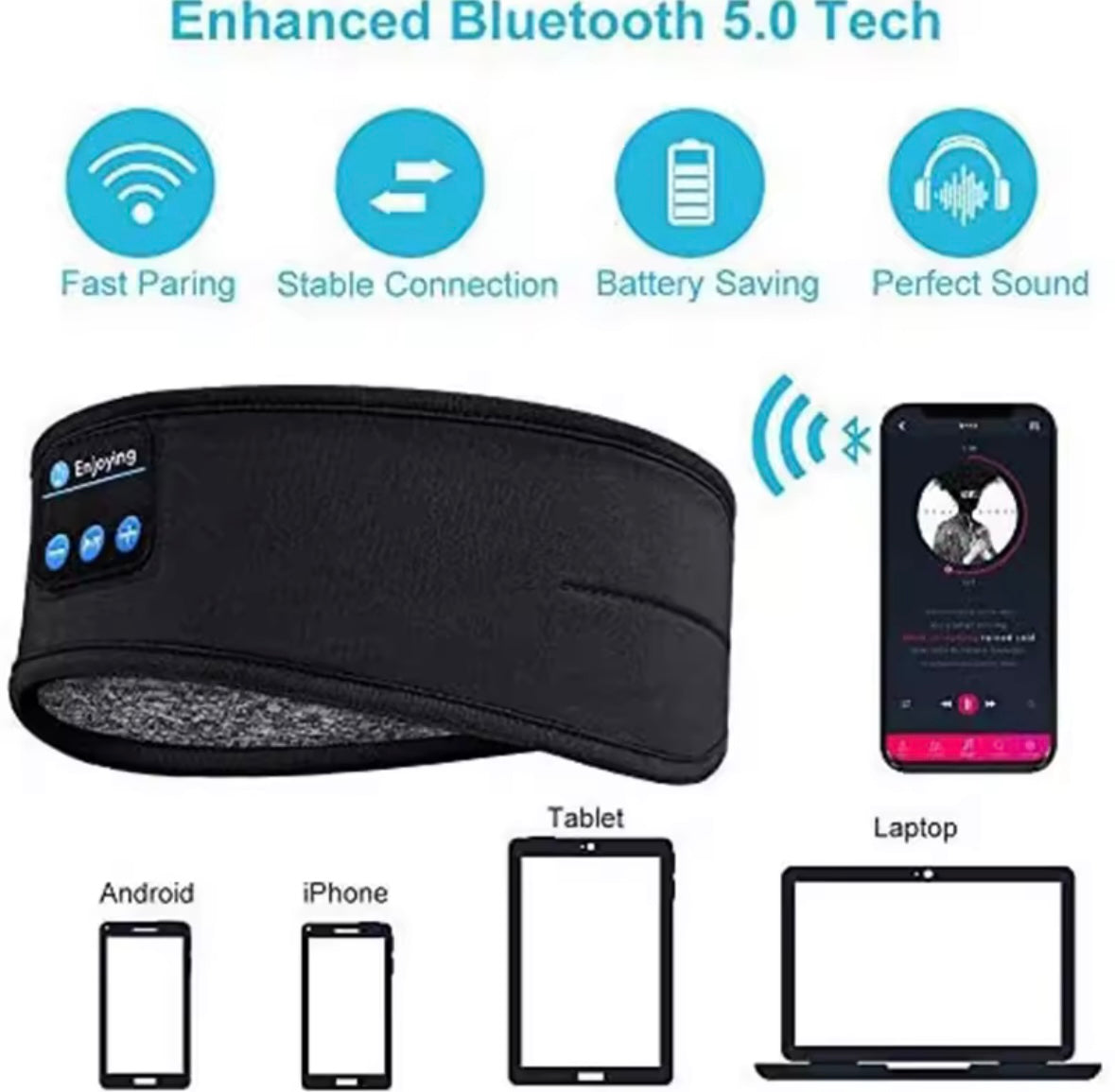 Sound Sweat Bluetooth Headband V.1